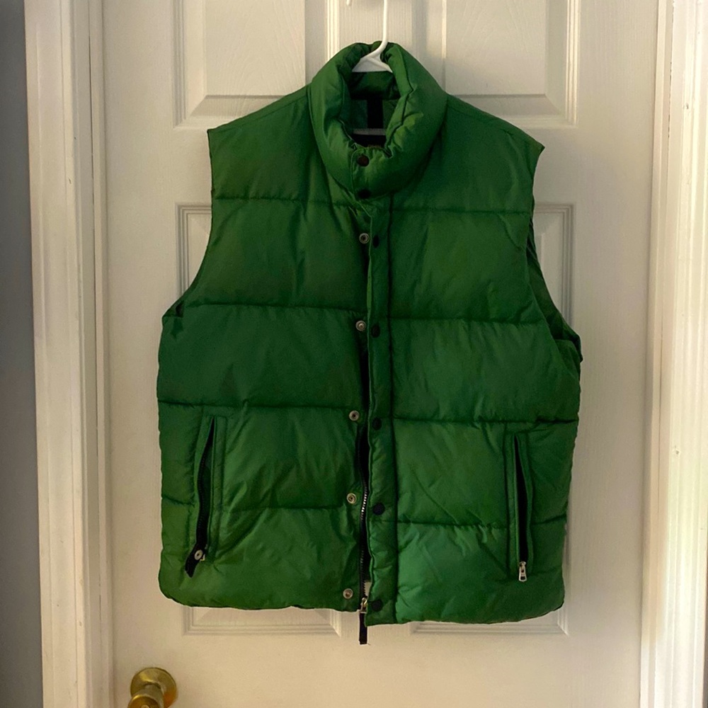 Hunter Green Puffer Vest